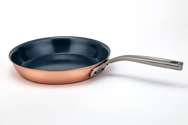 Cu-ramik Frying Pan — 24 cm (9.4 in), bronze, main product image