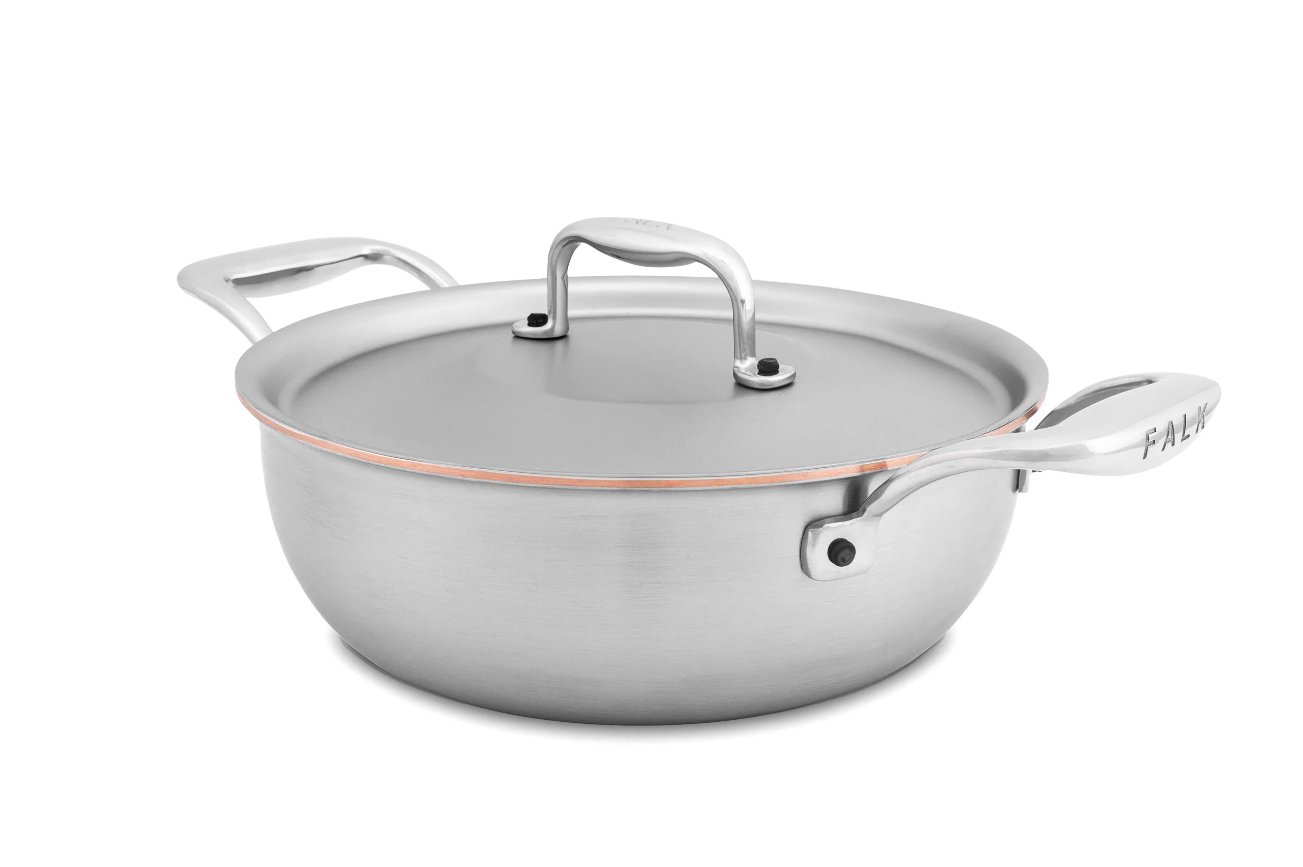 Copper Coeur Stew Pan — 24 cm (3.2 qt), main product image