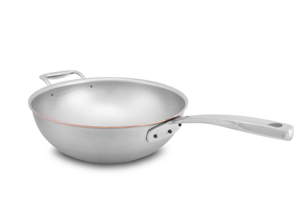 Copper Coeur Wok — 28 cm (11.0 in), main product image